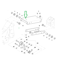 Кришка металева Optima Kverneland AC819148 (АС819148)